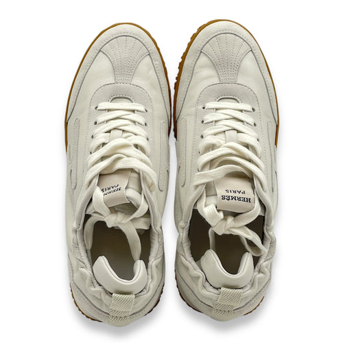 Jet 38 White Sneakers in Calfskin