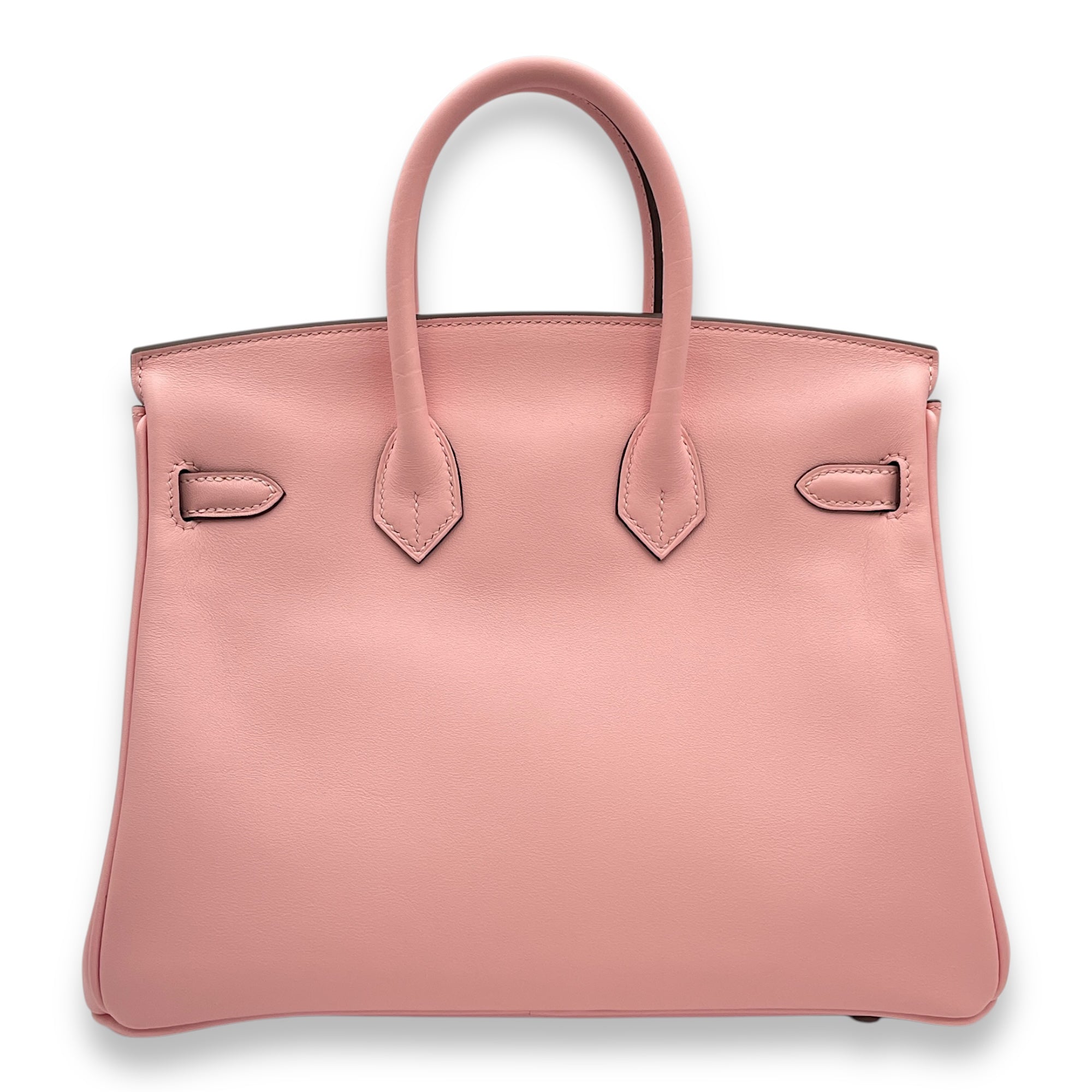 Birkin 25 Rose Sakura in Jonathan, Palladium hardware