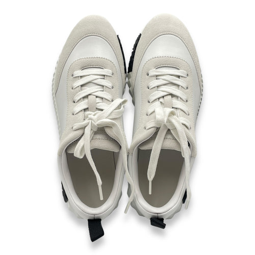 Bouncing 39 White Sneakers in Calfskin