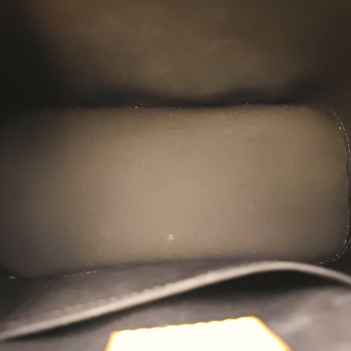 Alma BB Amarante Shoulder Bag in Monogram Vernis Leather, Gold hardware