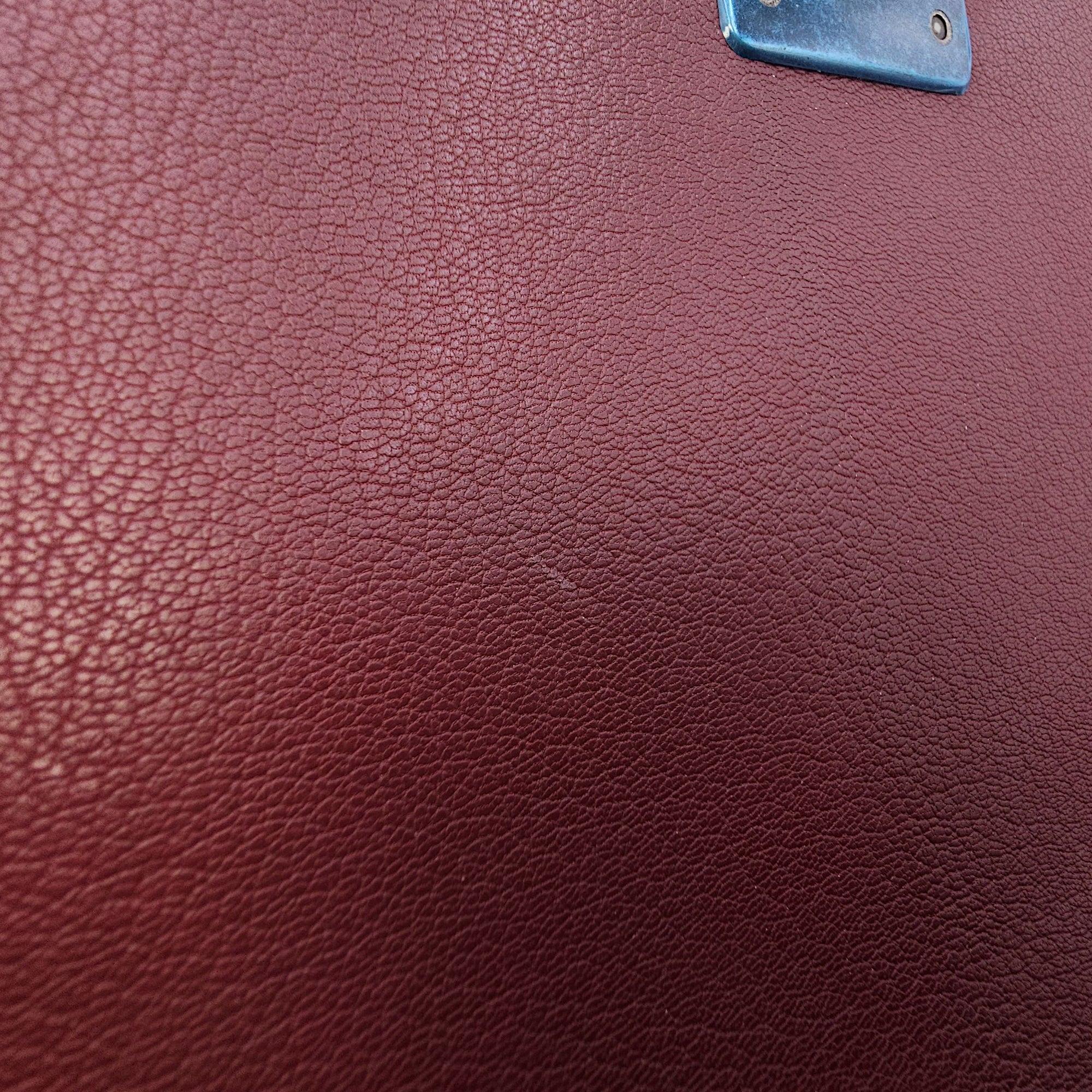 Le Boy Medium Deep Red Flap Bag in Caviar Leather, Ruthenium hardware