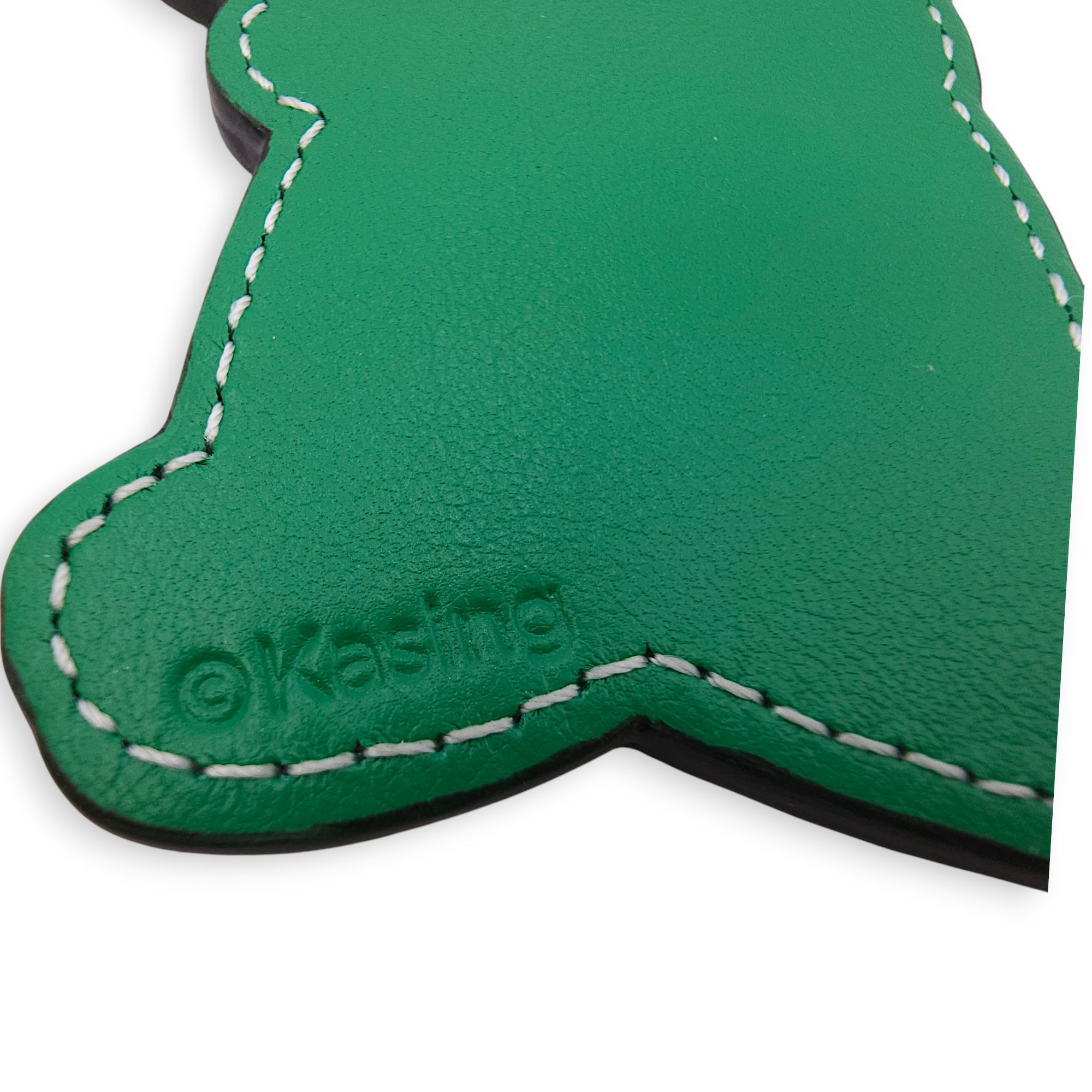 Moynat x Kasing Lung Labubu Green Charm in Canvas