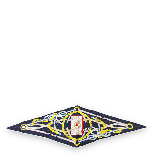 Dame De Coeur Nano Losange Multi-colour Scarf