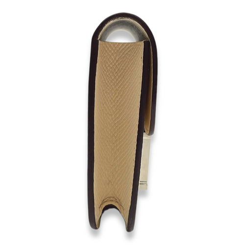 Constance Slim Nata Wallet in Epsom, Palladium hardware
