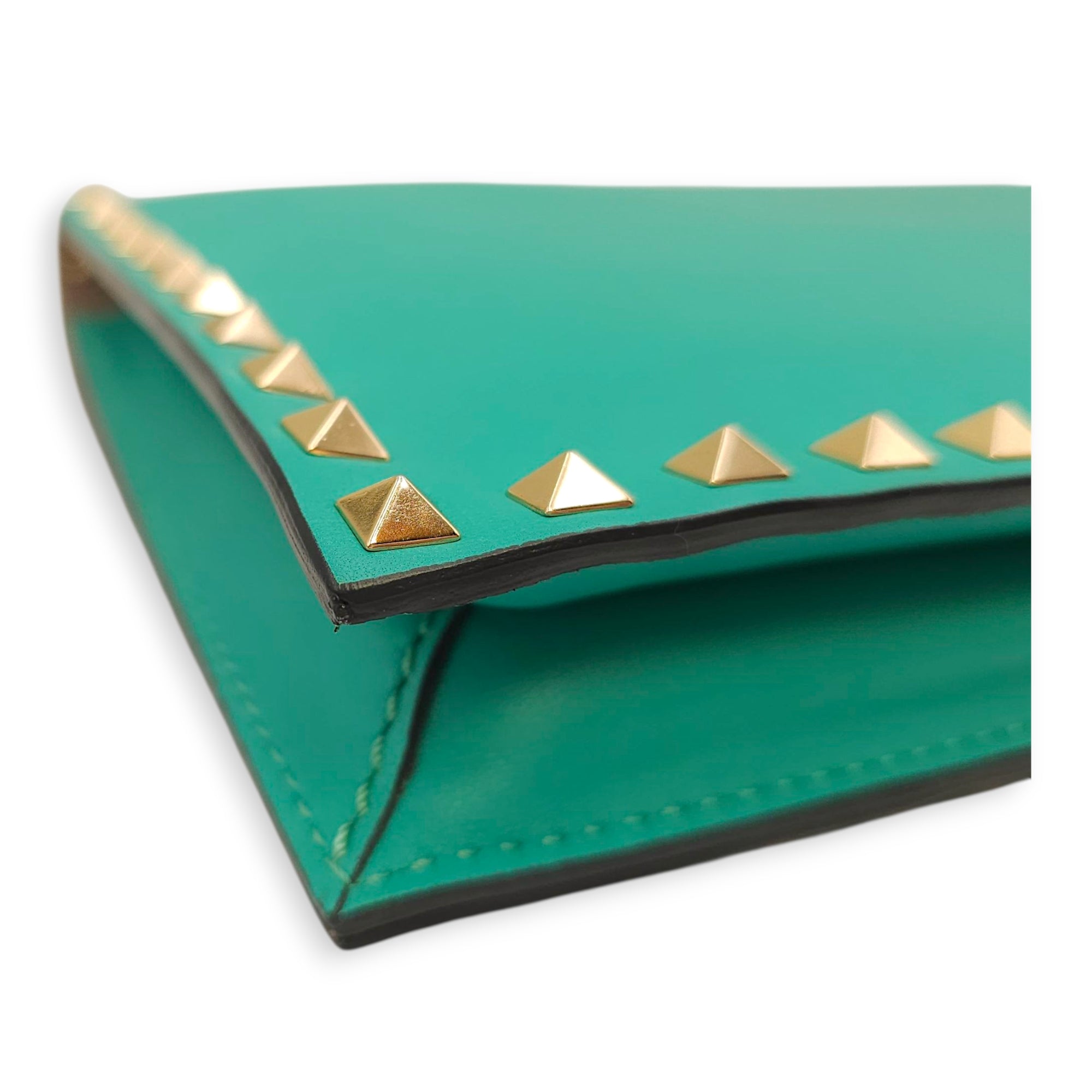 Rockstuds  Others Turquoise Clutch Gold hardware