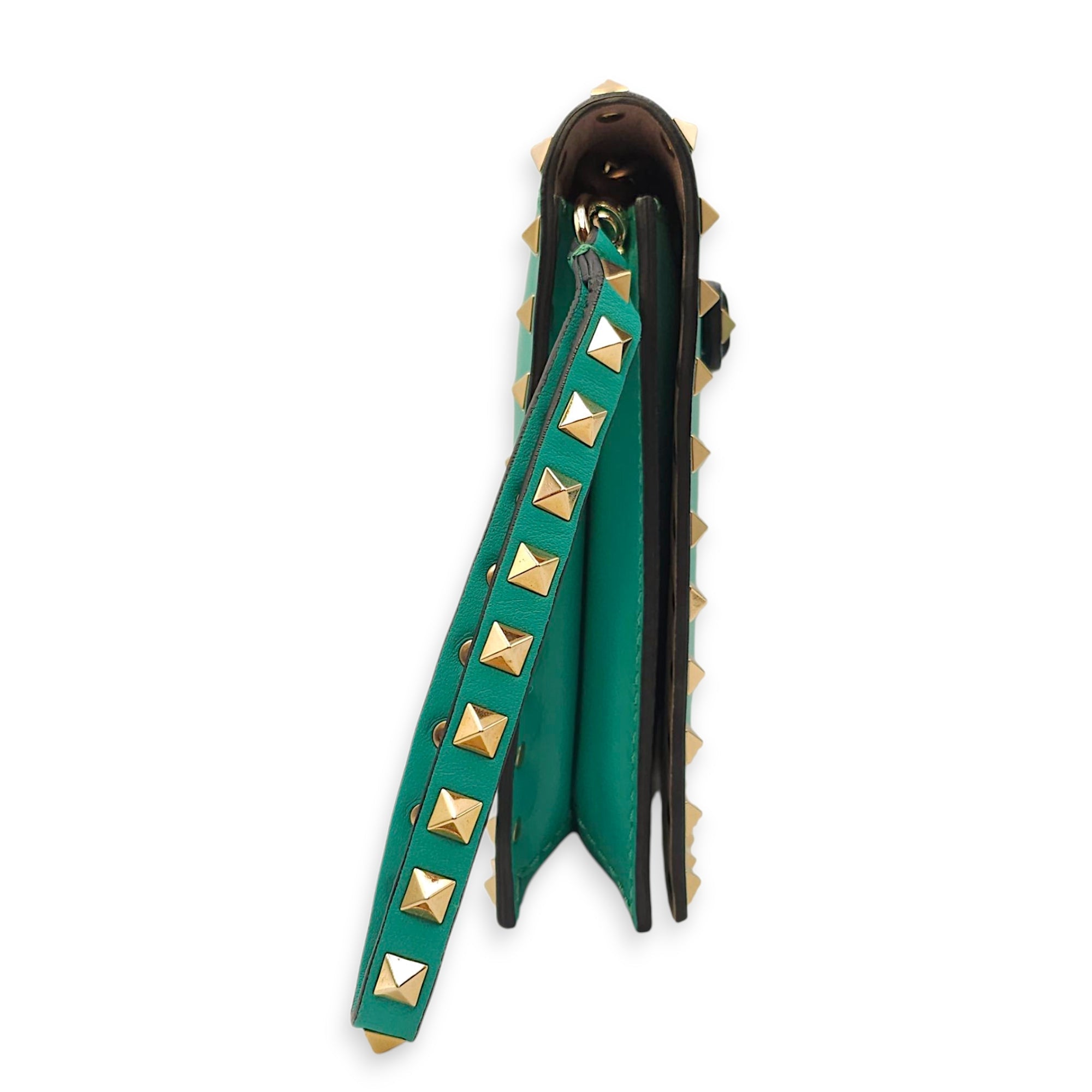 Rockstuds  Others Turquoise Clutch Gold hardware