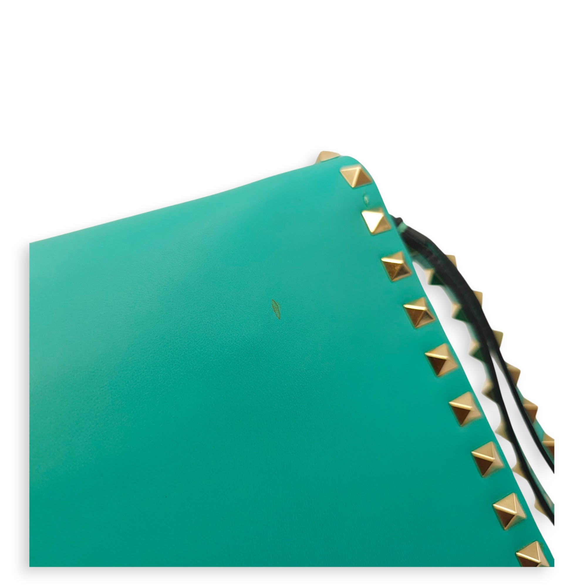 Rockstuds  Others Turquoise Clutch Gold hardware
