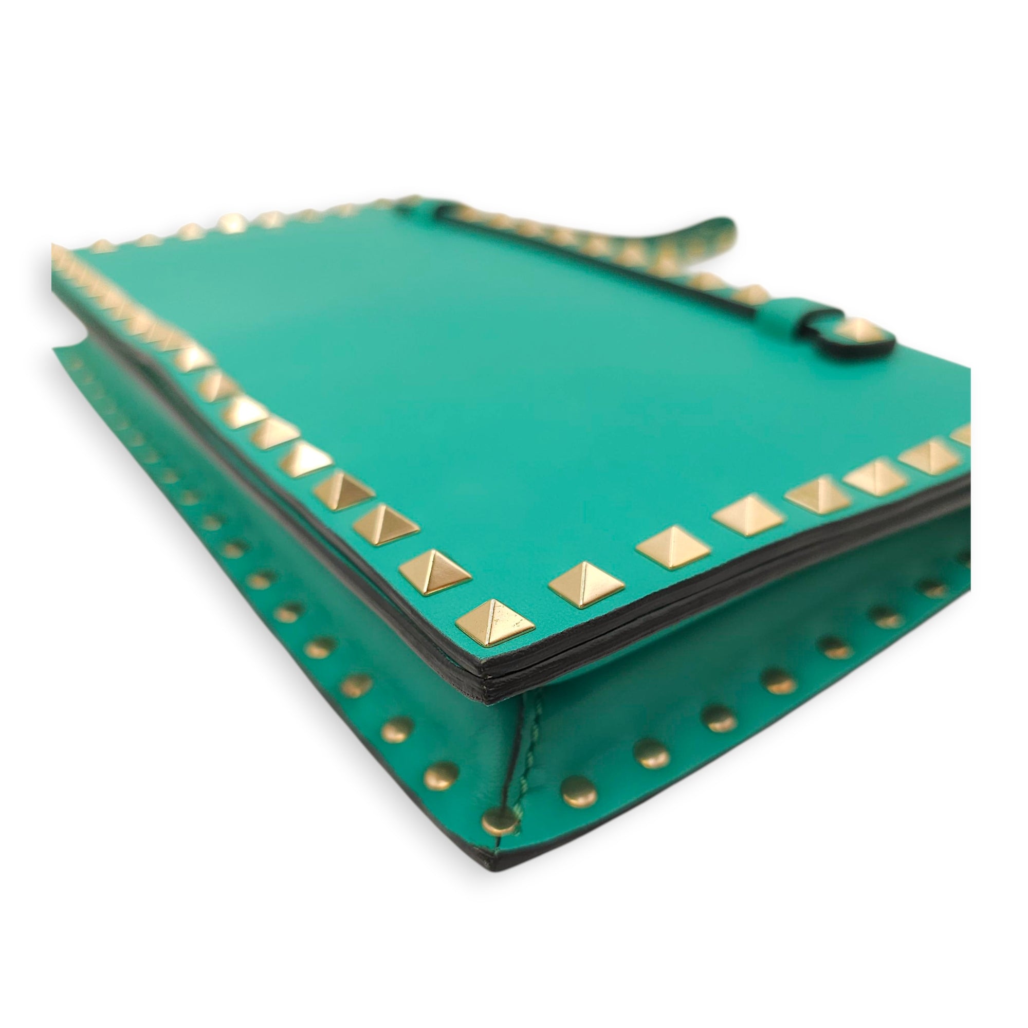 Rockstuds  Others Turquoise Clutch Gold hardware