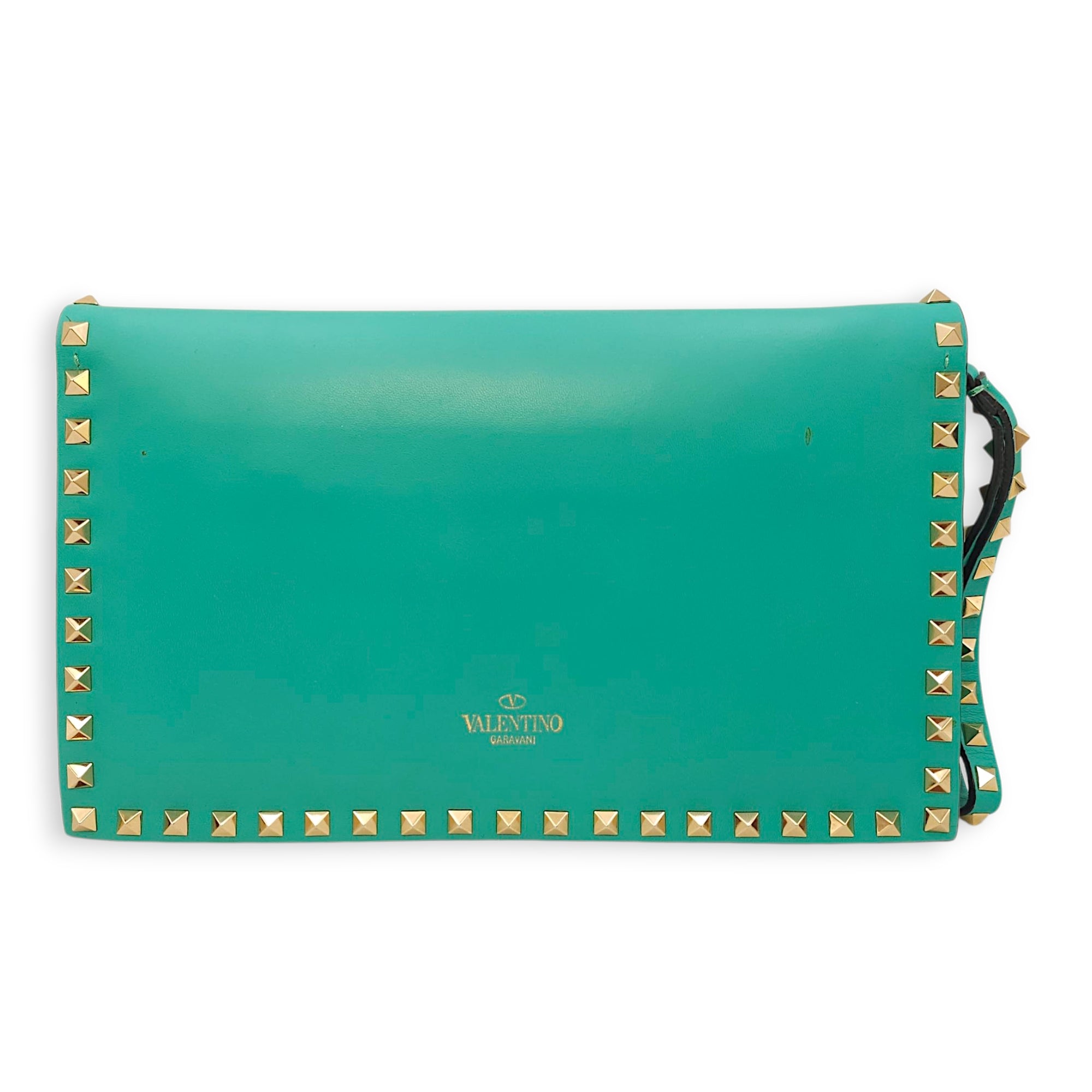 Rockstuds  Others Turquoise Clutch Gold hardware CL2511-16960 16