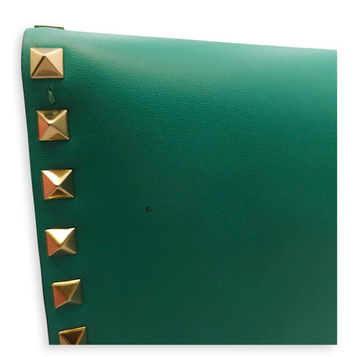Rockstuds  Others Turquoise Clutch Gold hardware
