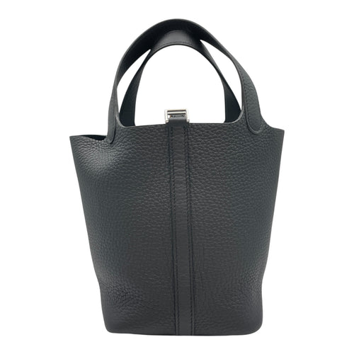 Picotin 18 Black in Clemence, Palladium hardware