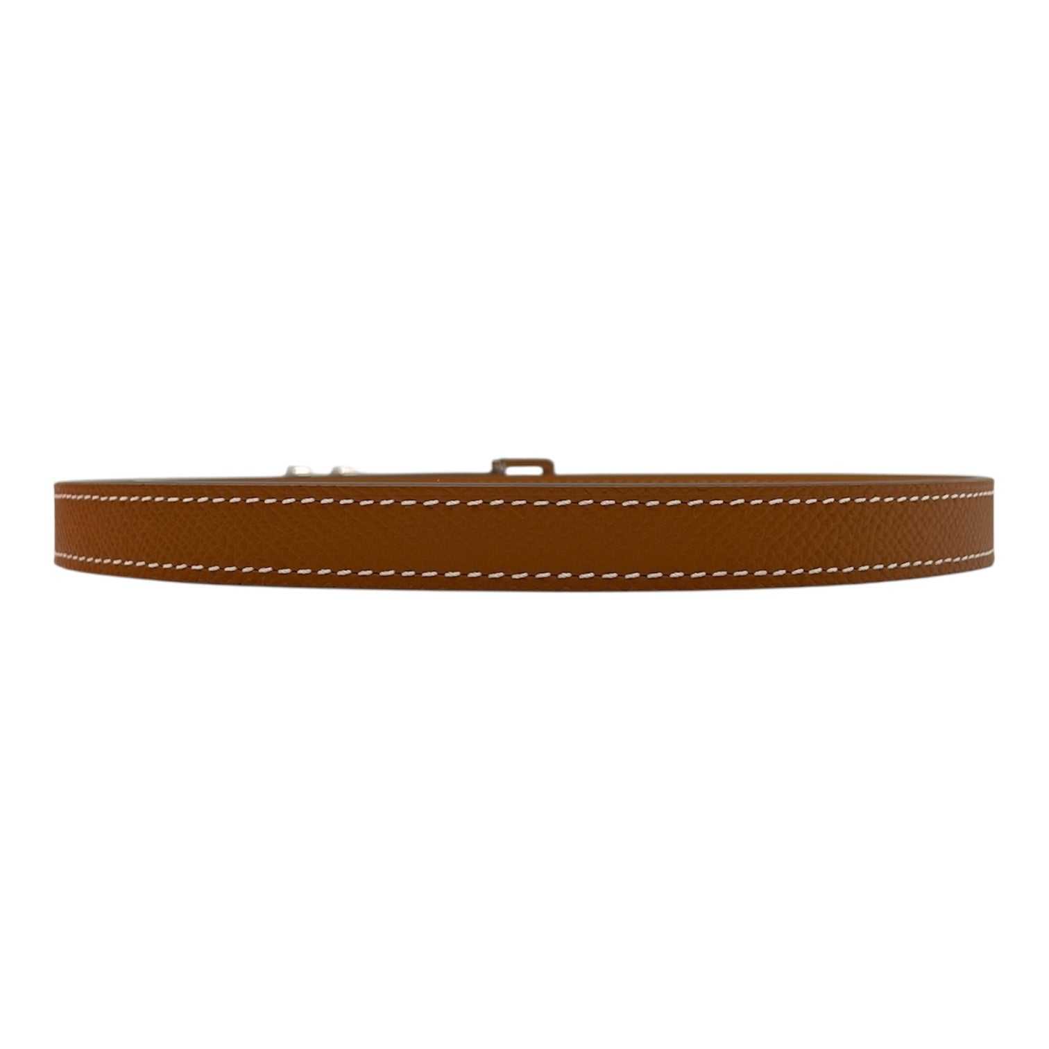 Pop H 70 Gold Belt in Epsom Palladium hardware