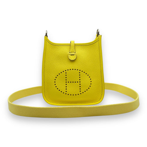 Evelyne Mini Limoncello in Clemence, Palladium hardware