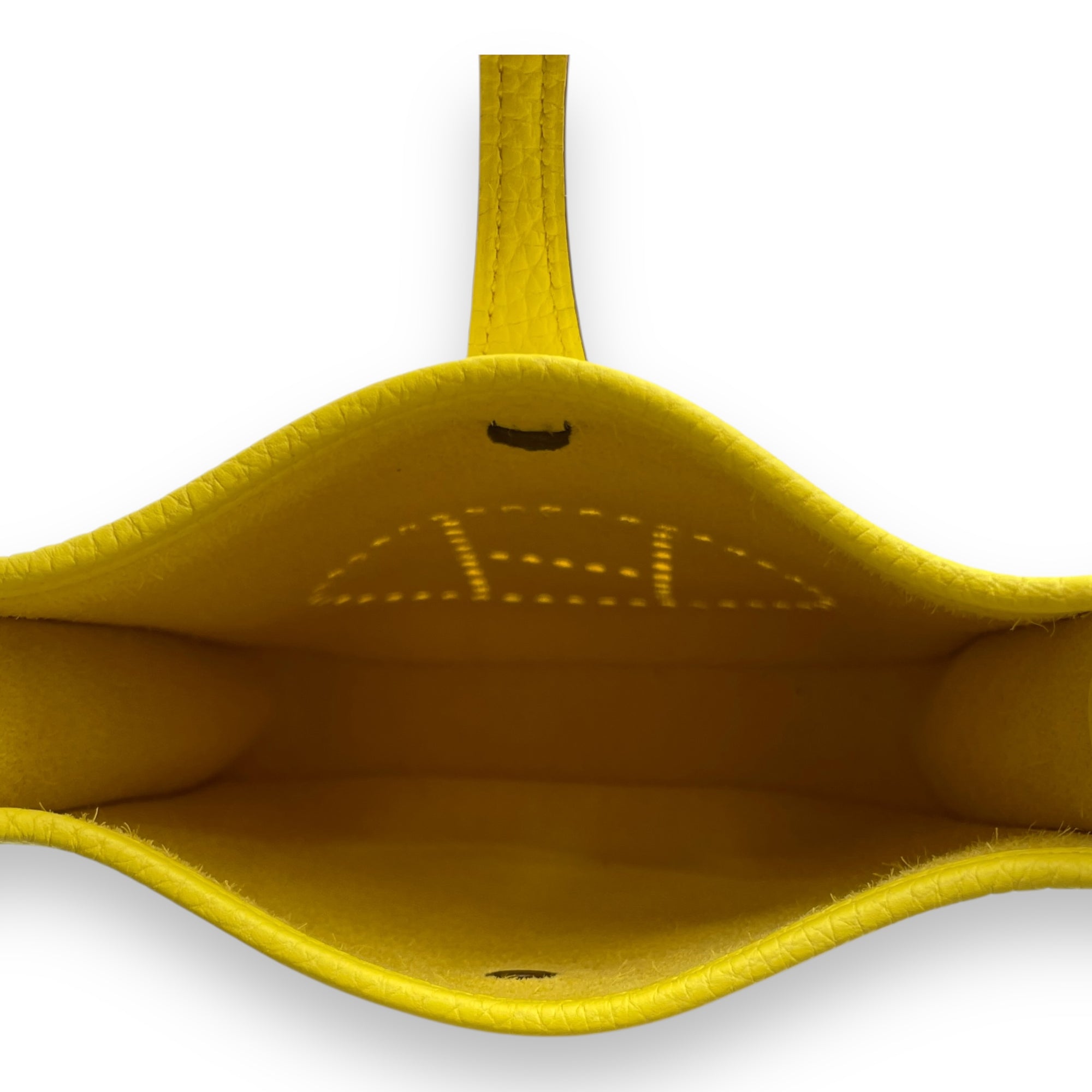 Evelyne Mini Limoncello in Clemence, Palladium hardware