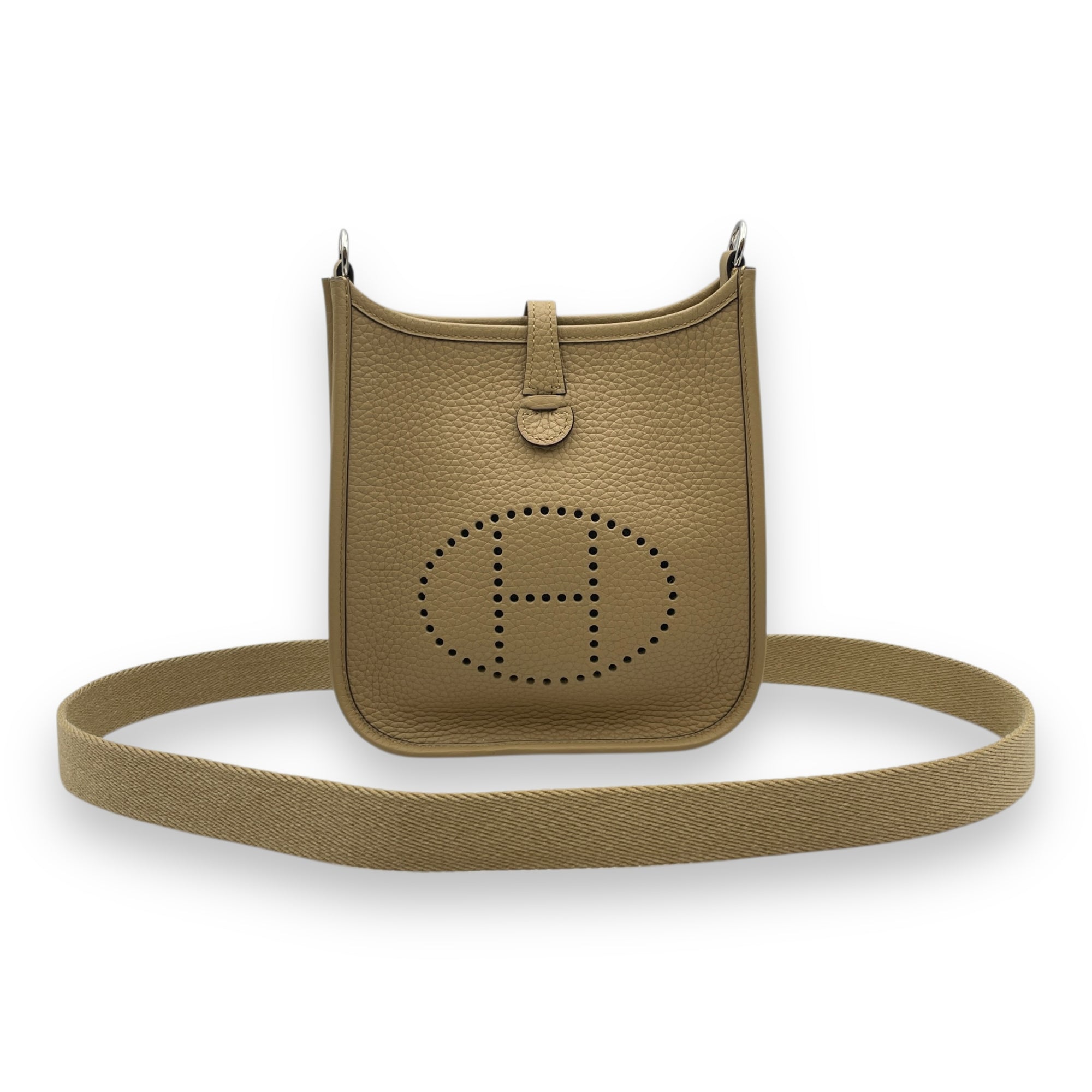 Evelyne Mini Poussiere in Clemence, Palladium hardware