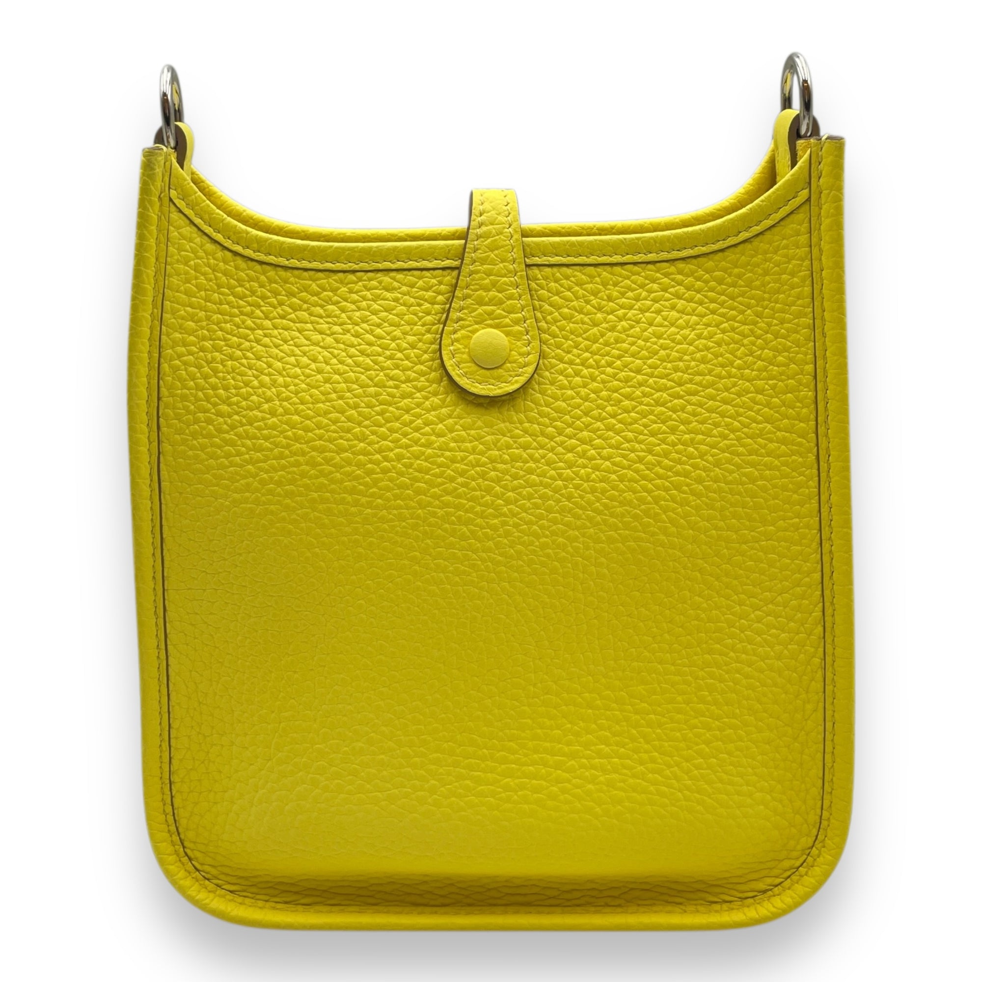 Evelyne Mini Limoncello in Clemence, Palladium hardware