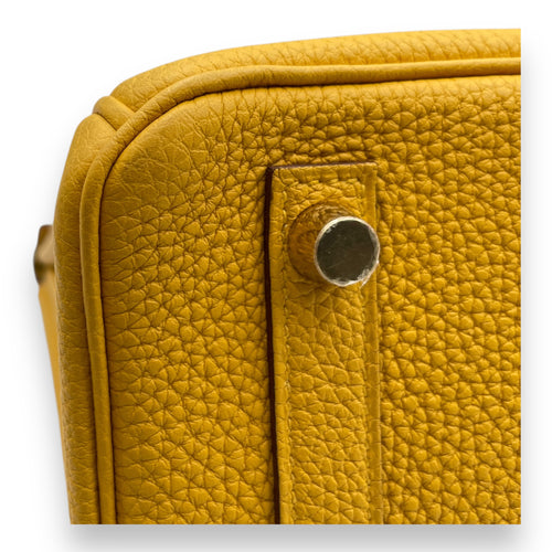 Birkin 25 Jaune Ambre in Togo, Gold hardware