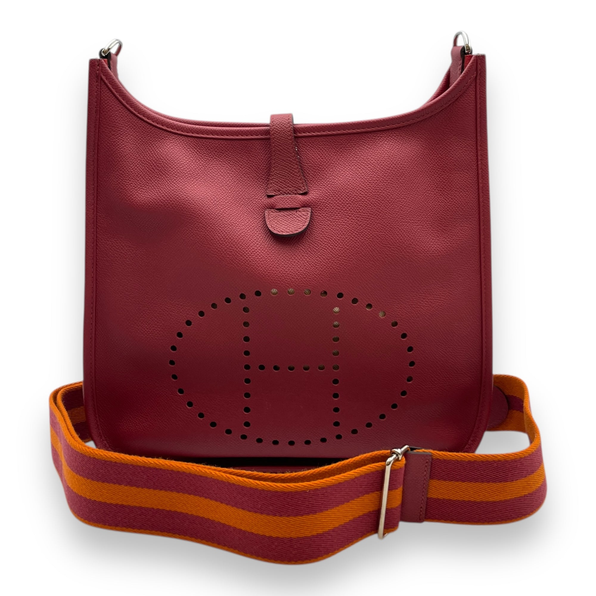 Herbag 31 Rouge H in Vache Hunter/Toile, Palladium hardware