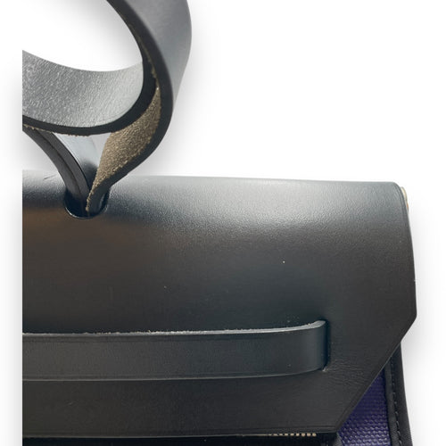 Herbag 39 Black/Blue Encre in Vache Hunter/Toile H Berline, Palladium hardware