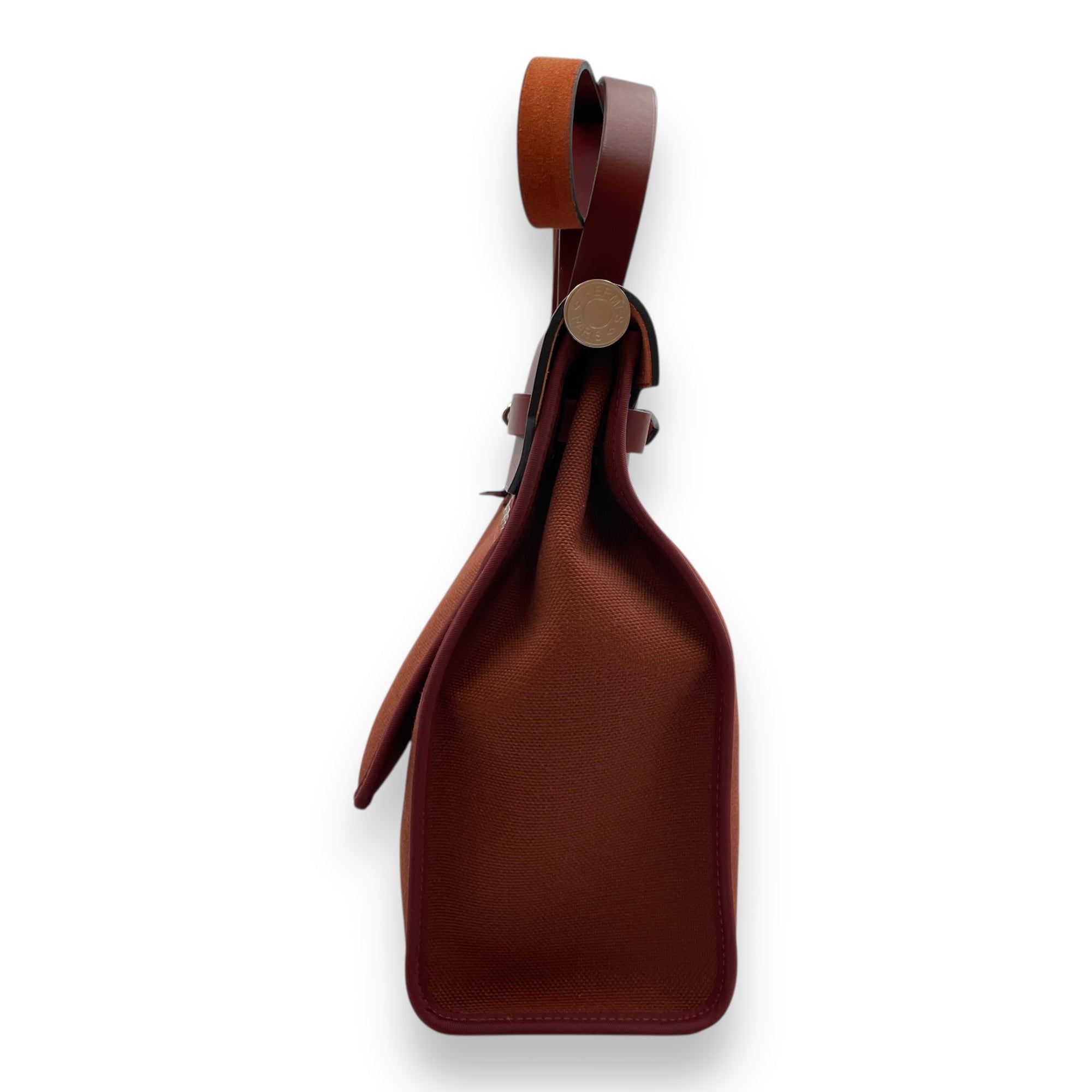 Herbag 31 Rouge H in Vache Hunter/Toile, Palladium hardware