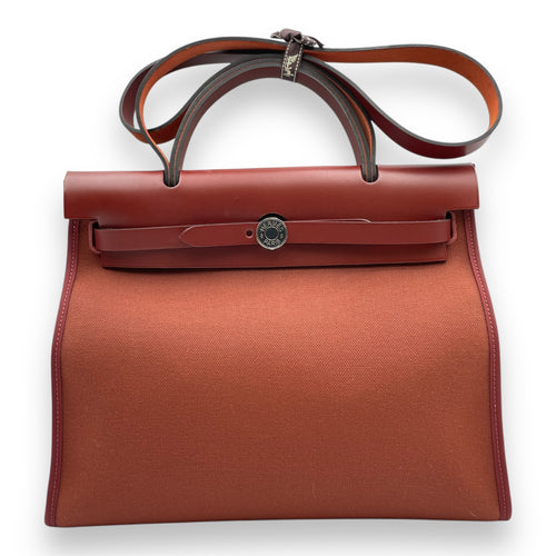 Herbag 31 Rouge H in Vache Hunter/Toile, Palladium hardware