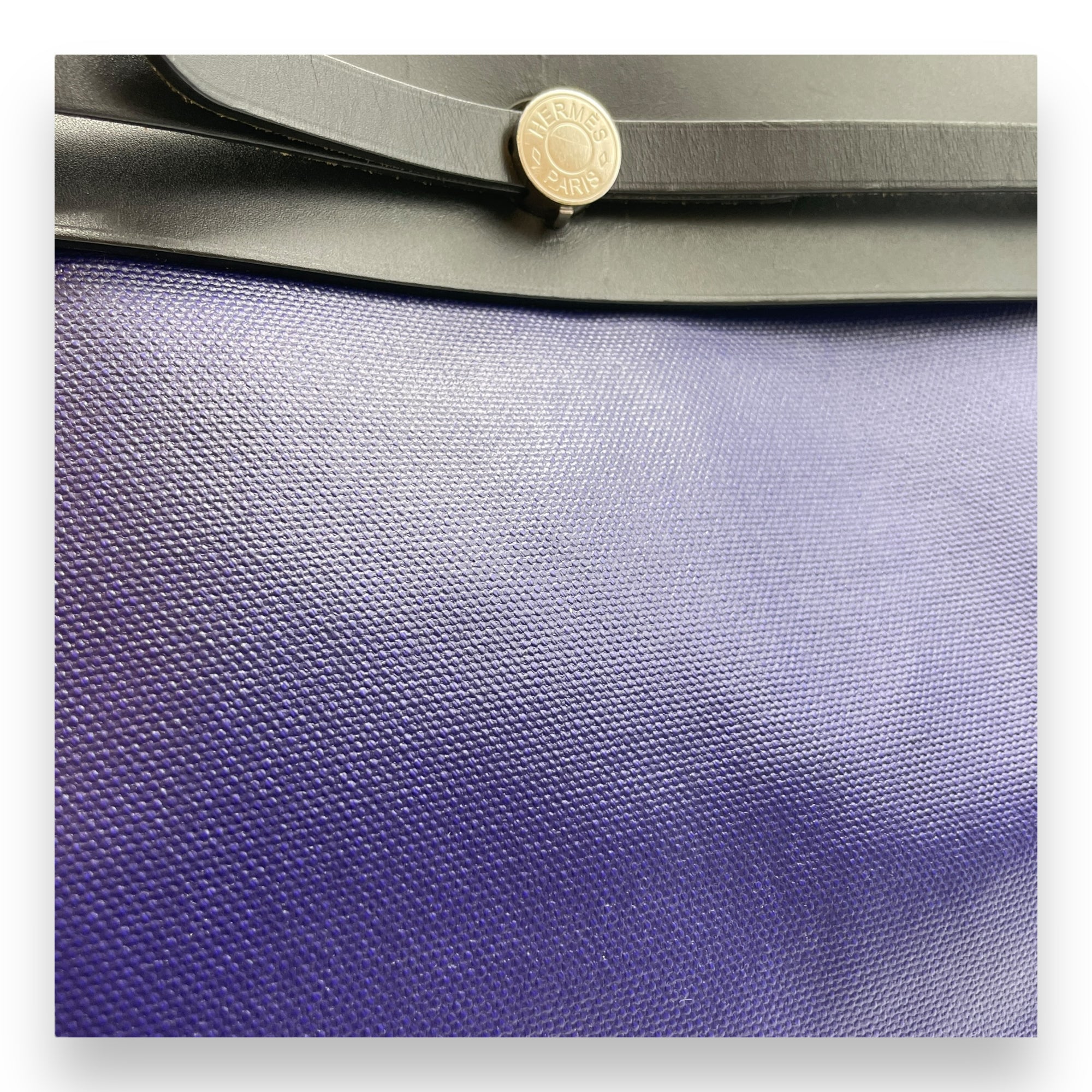 Herbag 39 Black/Blue Encre in Vache Hunter/Toile H Berline, Palladium hardware