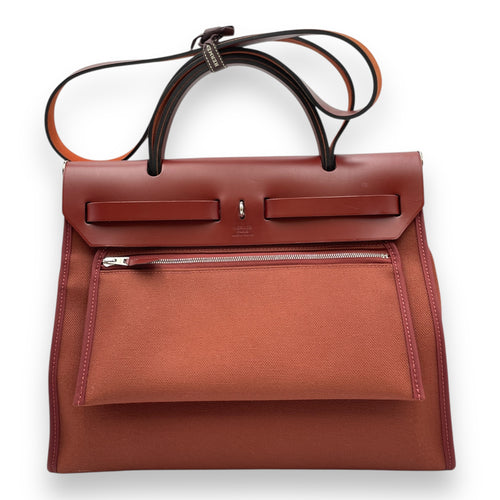 Herbag 31 Rouge H in Vache Hunter/Toile, Palladium hardware