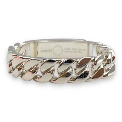 Kelly Gourmette GM XS Bracelet in Silver Hardware
