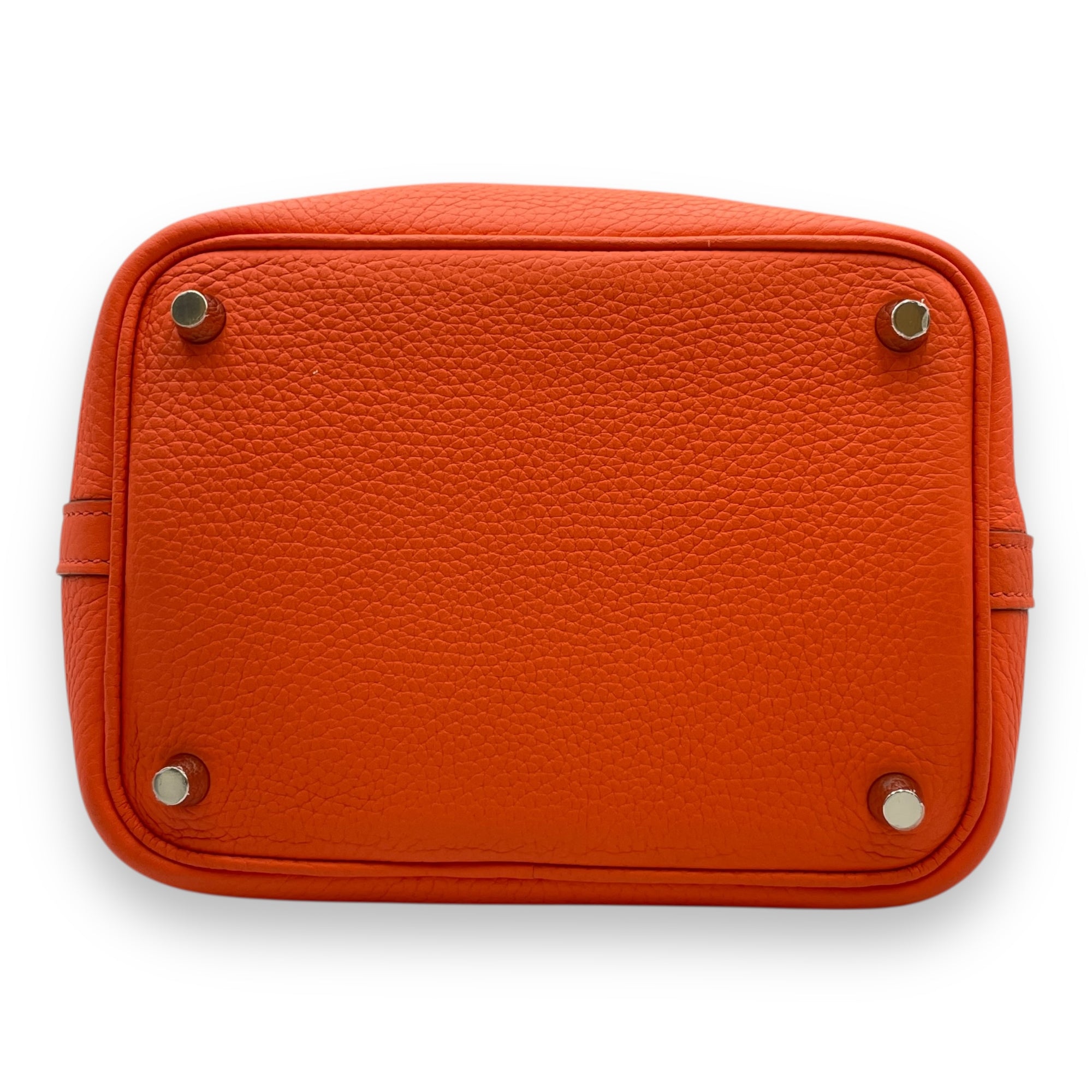 Picotin 18 Orange Poppy in Clemence, Palladium hardware