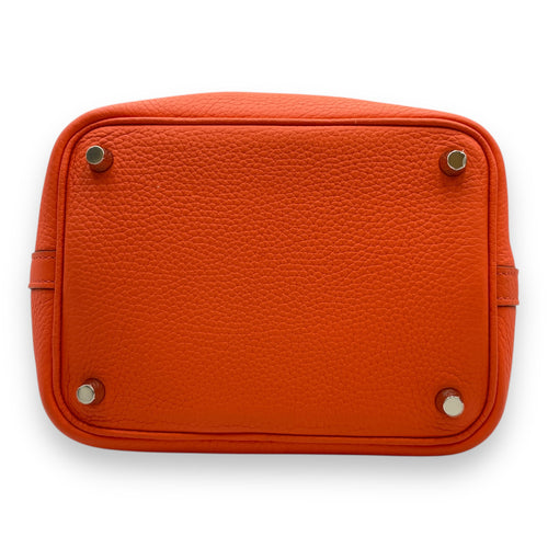 Picotin 18 Orange Poppy in Clemence, Palladium hardware