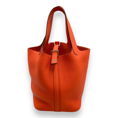 Picotin 18 Orange Poppy in Clemence, Palladium hardware