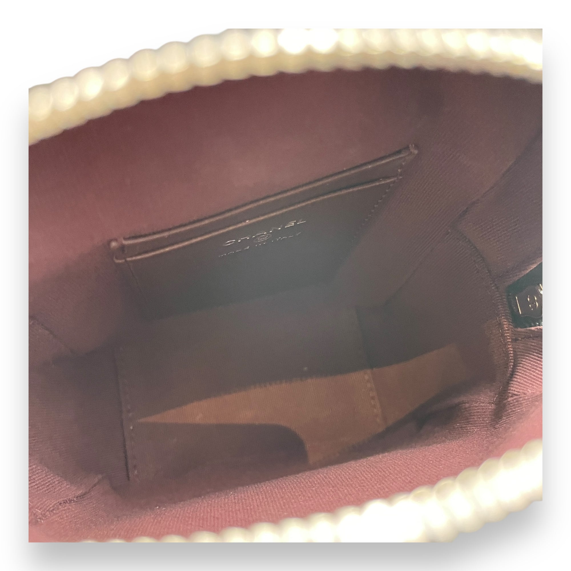 Quilted Mini Black Backpack in Caviar Leather, Gold hardware