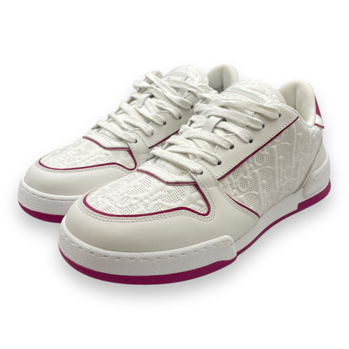 One Perforated  36.5 White/Pink  Sneakers in Calfskin CL2511-17396 2