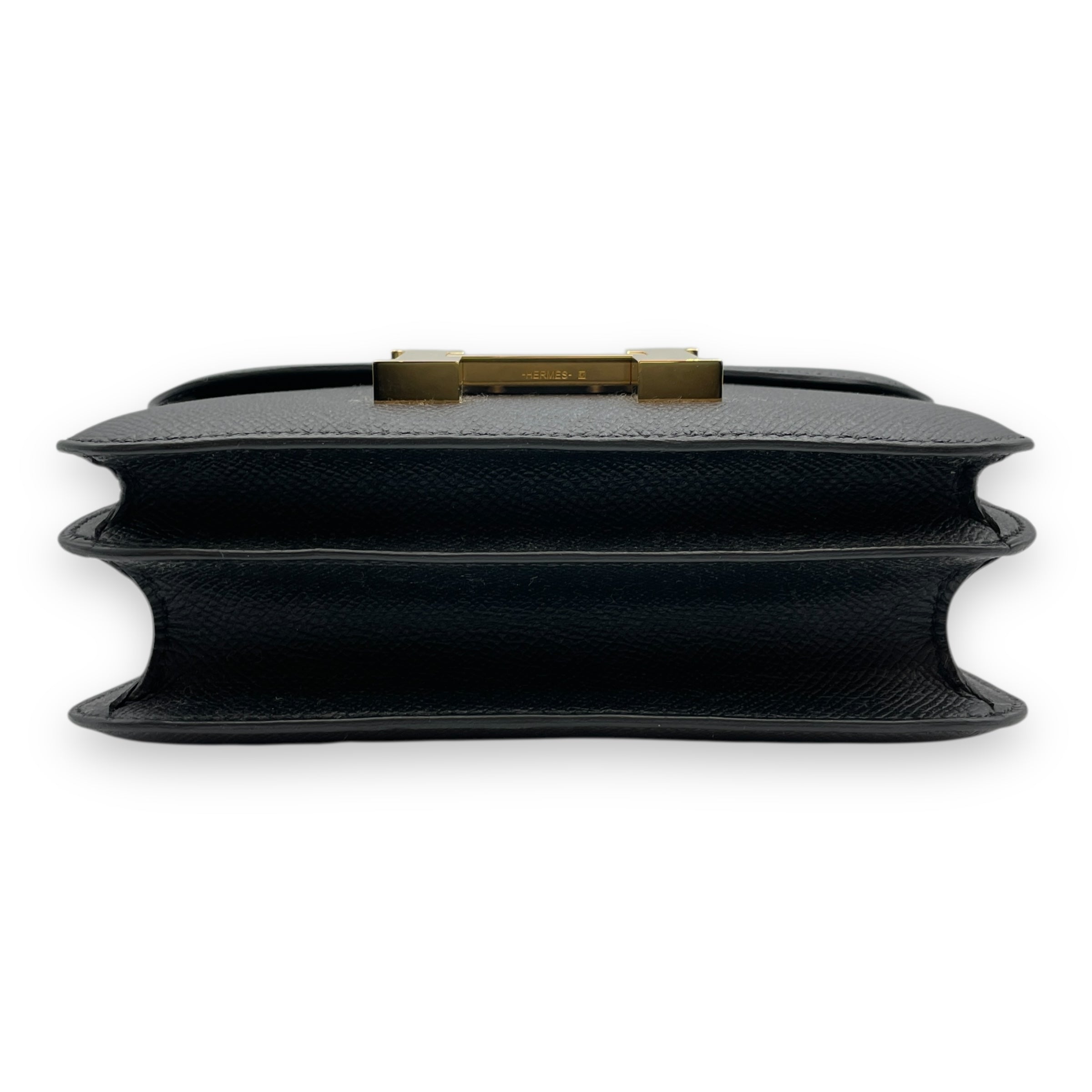 エルメス Hermès Constance 18 Black in Epsom Gold hardware Singapore