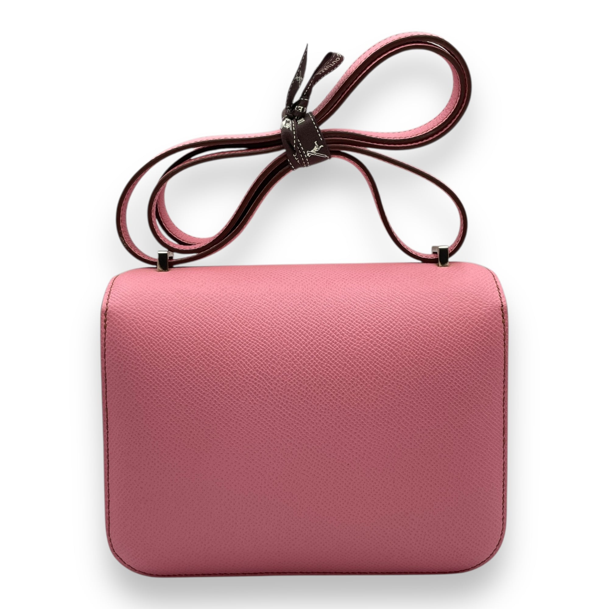 Constance 18 Pink in Epsom, Palladium hardware