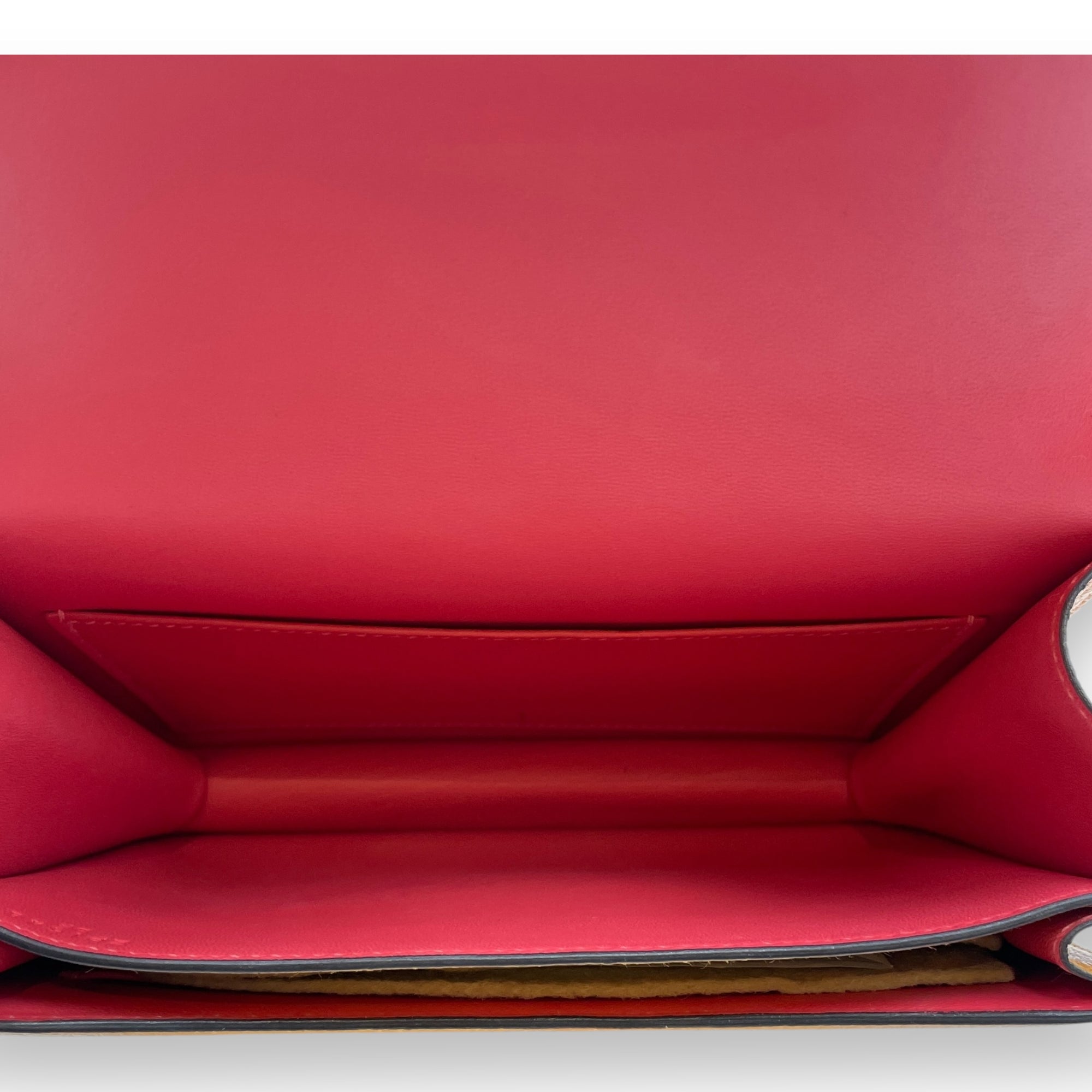 Constance 18 Moutarde/Rose Lipstick in Chevre Mysore, Palladium hardware