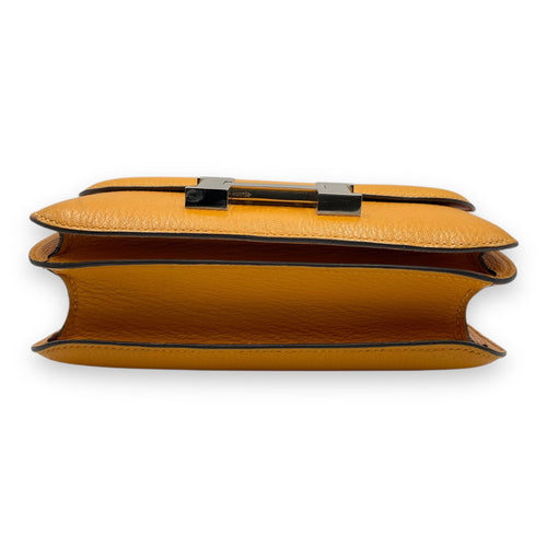 Constance 18 Moutarde/Rose Lipstick in Chevre Mysore, Palladium hardware