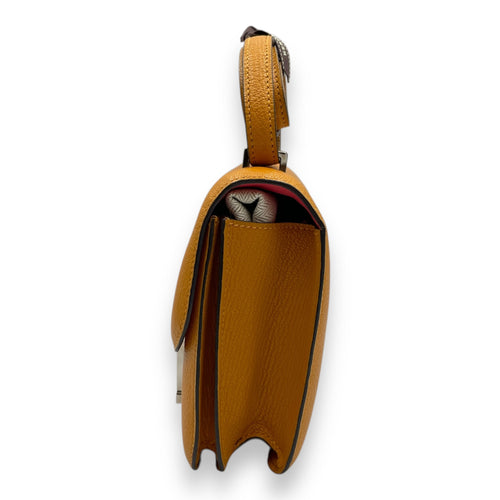 Constance 18 Moutarde/Rose Lipstick in Chevre Mysore, Palladium hardware