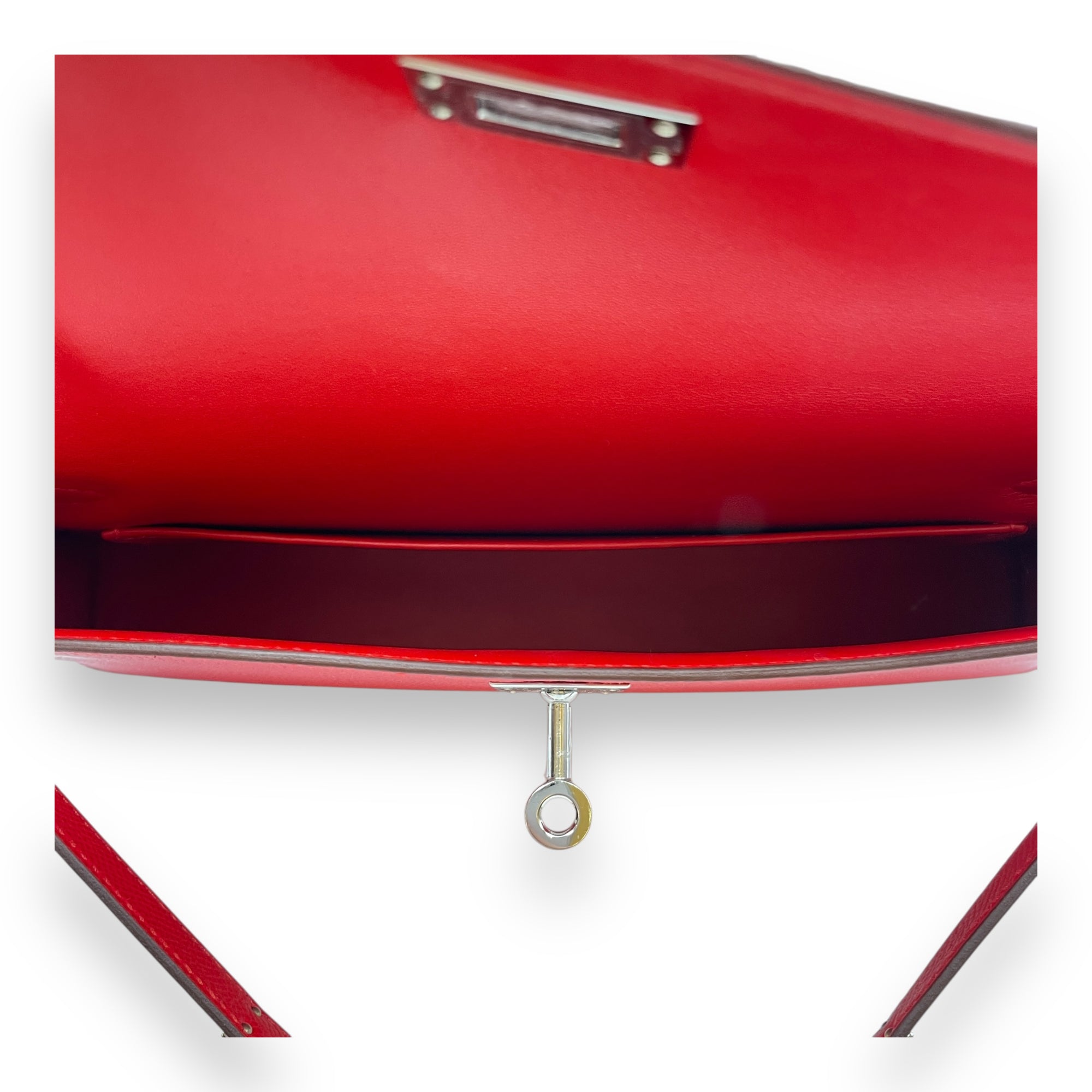 Kelly Elan Rouge Radieux in Epsom, Palladium hardware