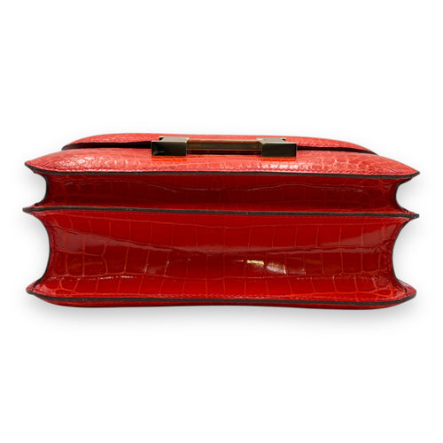 Constance 24 Geranium in Shiny Niloticus, Gold hardware