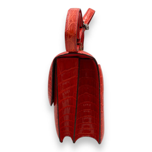 Constance 24 Geranium in Shiny Niloticus, Gold hardware