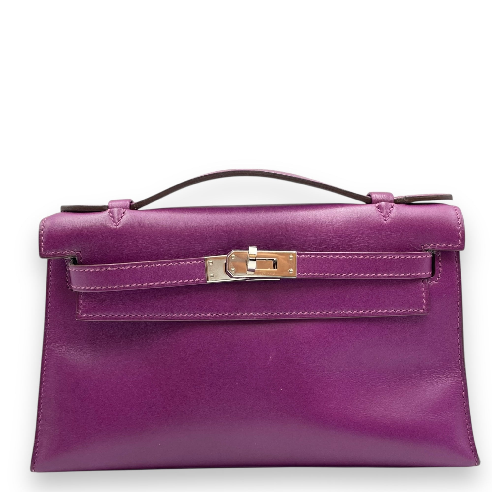 Kelly Violet in Tadelakt, Palladium hardware