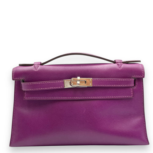 Kelly Violet in Tadelakt, Palladium hardware