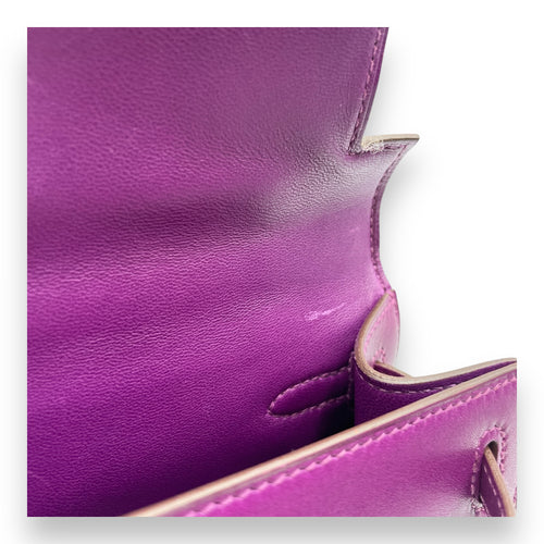 Kelly Violet in Tadelakt, Palladium hardware