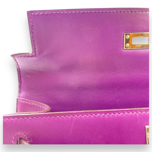 Kelly Violet in Tadelakt, Palladium hardware