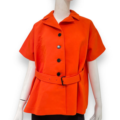 Jacket with Belt  34 Orange  Ready-To-Wear in Polyamide CL2512-17429 1