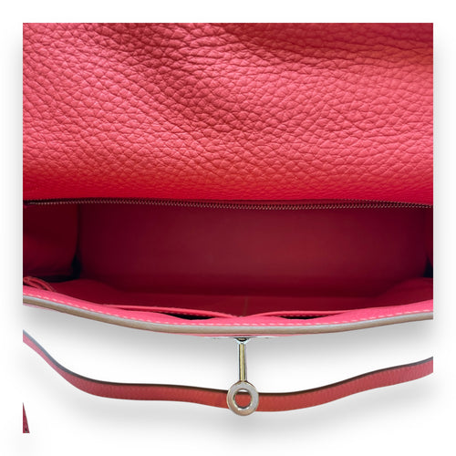 Kelly 28 Rose Lipstick in Togo, Palladium hardware