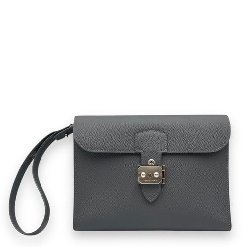 Sac a Depeches 24 Ardoise in Epsom, Palladium hardware