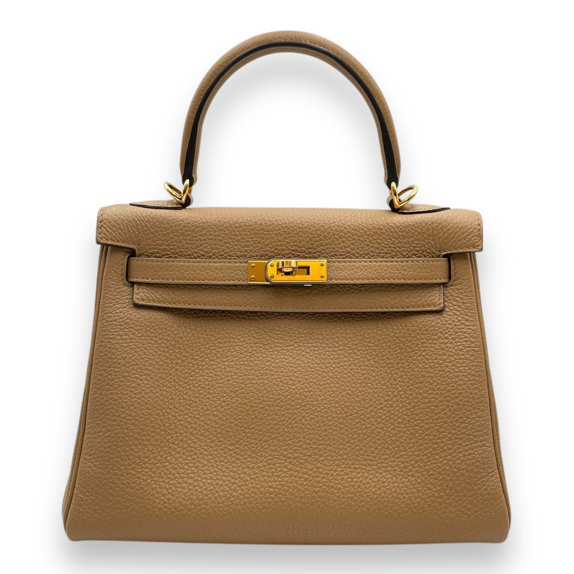 Kelly 25 Chai in Togo, Gold hardware