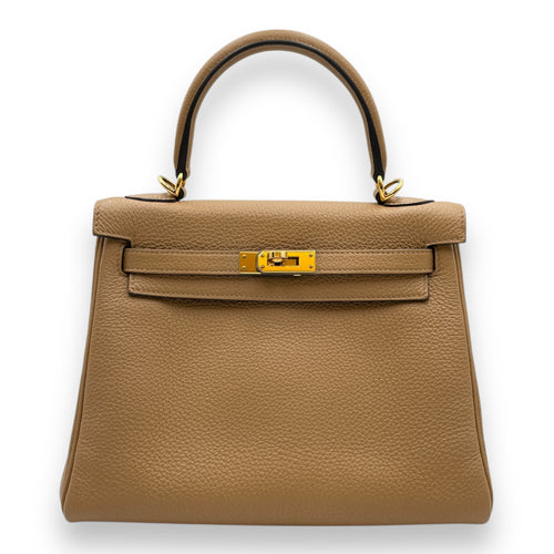 Kelly 25 Chai in Togo, Gold hardware